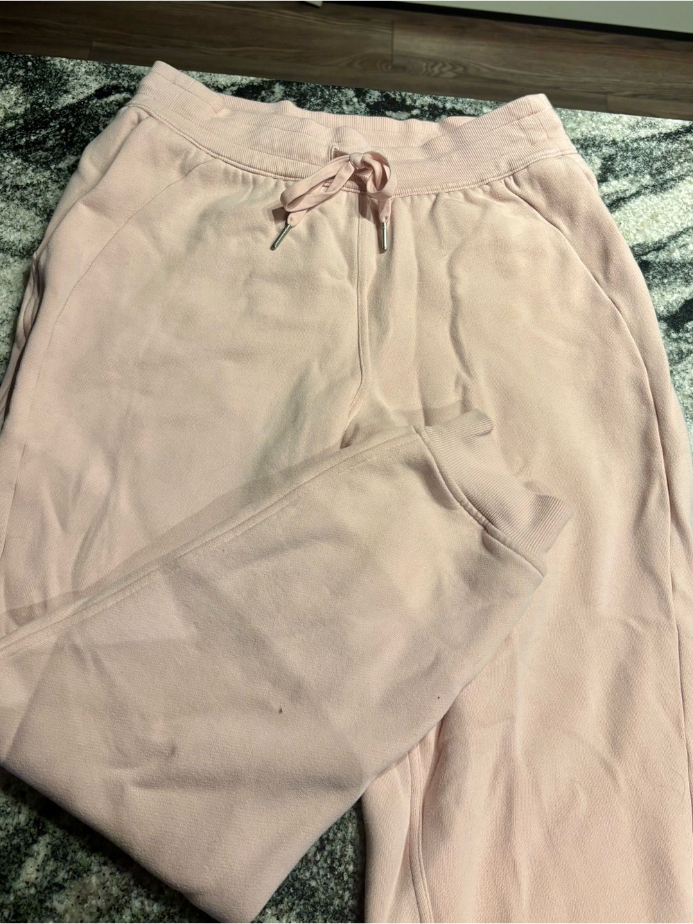 Lululemon Light Pink Scuba Joggers